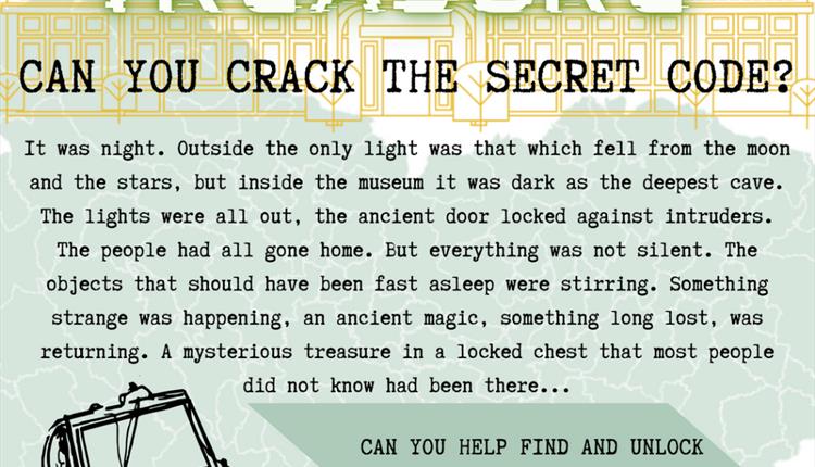 The Lost Treasure Trail – Can you crack the secret code?