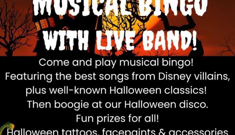Spooky Family Music Bingo