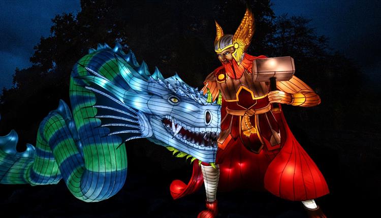 The Festival of Light at Longleat