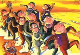 The Chimpanzees of Happy Town