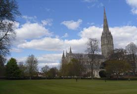 Salisbury Cathedral and park