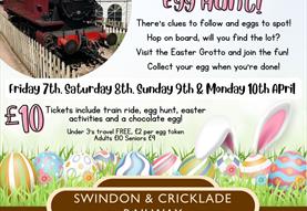 Easter Egg-spress at the Swindon and Cricklade Railway