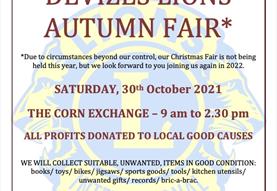 Lions Autumn Fair