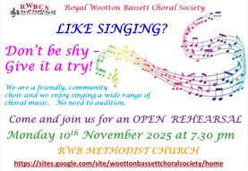 RWB Choral Society Open Rehearsal