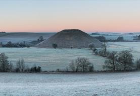 Ancient Wiltshire monument Silbury Hill