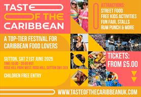 Taste Of The Caribbean Food and Drink Festival - Sutton