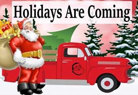 Holidays Are Coming