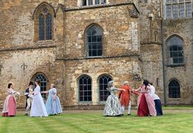 Regency Dancing at Lydiard Park