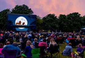 The Luna Cinema at Longleat