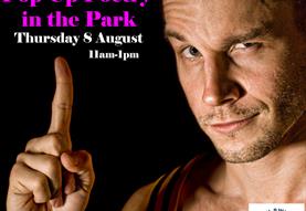 Pop-Up Poetry in the Park