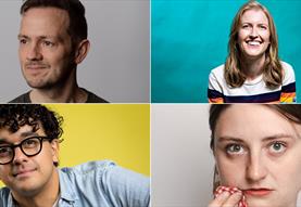 Avalon Comedy network: Stuart Laws, Lorna Rose Treen, Heidi Regan & Josh Weller