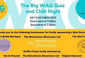 The Big WAG Quiz and Chilli Night