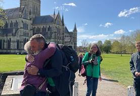 One step at a time: Bruce Carter's Walk Home from John o' Groats