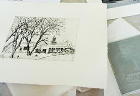 Beginner Drypoint Printing (using a press)