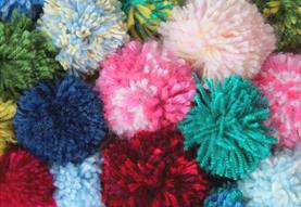 Crochet and Pom-Pom Making