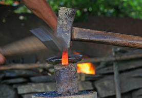 Blacksmith's Forge-In, 'have a go' & Market Stand