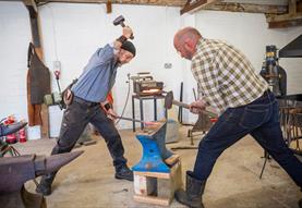 Introduction to blacksmithing workshop: Christmas edition
