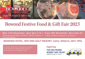 Bowood Festive Food and Gift Fair 2023