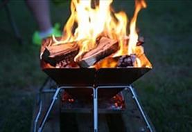 Live fire & sausage making demonstration