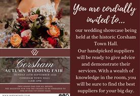 Corsham Autumn Wedding Fair