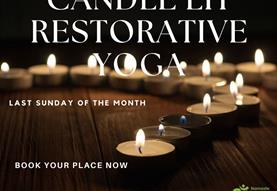 Candle Lit Restorative Yoga