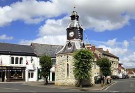 Santa in the Clock Tower