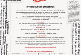 Bite Me Burger Challenge