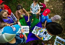 Woodland Wellbeing - family activity