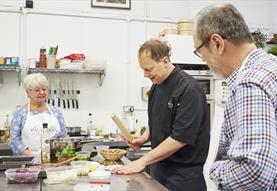 Valentine Special Cooking Class With Peter Vaughan