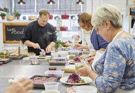 Steak Night Cookery Class With Peter Vaughan