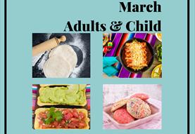 Adult & Child - cooking together