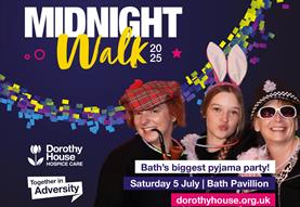 Women to get together for Dorothy House Hospice Care and take on the Midnight Walk in Bath!