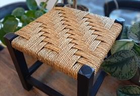 Seagrass Footstool Weaving Workshop at Bowood
