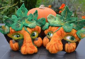 Needle-felt Pumpkin Man Workshop