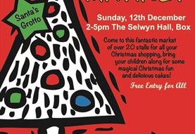 poster for box christmas market
