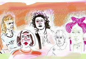 Doodle Portraits at Sonder Coffee