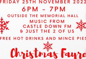 Ludgershall Christmas Light Switch On
