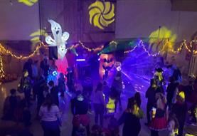 Family Halloween Party with Disco Dion
