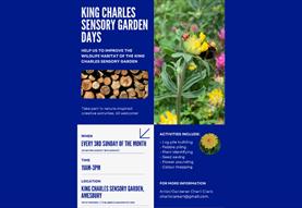 King Charles Sensory Garden Community Day