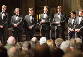 The King's Men perform