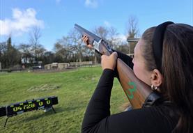 Pull & Pint Laser Clay Shooting at The White Horse Inn!
