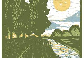 Linocut Printmaking using the Reduction Technique