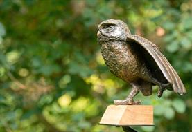 Sculpture exhibition in Avebury Manor Garden