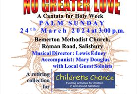 New Sarum Singers' No Greater Love