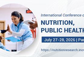 International Conference on Nutrition, Public Health & Wellness