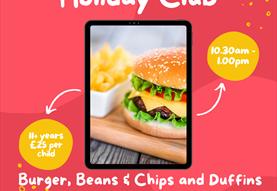 Holiday Cookery Club 11+ yrs