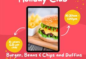 Holiday Cookery Club 8+ yrs