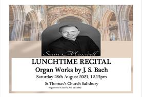 Saturday Lunchtime Organ Recital