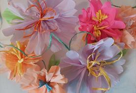 Paper Flower Garlands with Rachel Heard