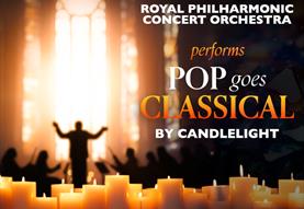 The Royal Philharmonic performs Pop Goes Classical by candlelight